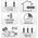 Lampki choinkowe Christmas decoration LAMPKI CHOINKOWE ŁAŃCUCH ŚWIETLNY 120 LED TIMER ZIMNY BIAŁY