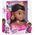 Sparkle Girlz SPARKLE GIRLZ styling head, dark haired doll, 100499