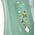 Keeeper KEEEPER baby bath with plug FUNNY FARM, green, 84 cm, 18426