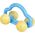 Hape HAPE rattle and roll toy car, E0071A