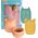 Canpol CANPOL BABIES set of twisted silicone bath toys, 3m+, 4 pcs., 80/308
