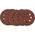 Drel Perforated adhesive sandpaper. Nov. P24, 5 pcs.