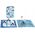 Hape HAPE 2 in 1 games Tic Tac Toe/ Snakes & Ladders, E0478A