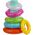 Playgro PLAYGRO toy pyramid - teether Sort And Stack, 4088543