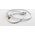 Goobay RJ45 patchkabel, CAT 6A S/FTP (PiMF), 500 MHz z CAT 7 kable surowym, biały - Długość kabla 1.5 m