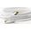 Goobay RJ45 patchkabel, CAT 6A S/FTP (PiMF), 500 MHz z CAT 7 kable surowym, biały - Długość kabla 1.5 m