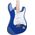 NN EG SET BLU zestaw gitarowy gitara elektryczna s