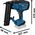 Zszywacz Bosch Bosch cordless wood nailer GNH 18V-50 M Professional solo, 18Volt (blue/black, without battery and charger)