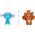 Figurka Pokemon POKEMON BATTLE FIGURE WOOPER AND VULPIX