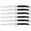 Laguiole Laguiole Steak knives black - 6 pcs