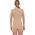 Brubeck SS1398W Koszulka damska z krótkim rękawem COMFORT MERINO beżowy M