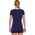Brubeck SS1398W Koszulka damska z krótkim rękawem COMFORT MERINO granatowy M