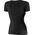 Brubeck SS1398W Koszulka damska z krótkim rękawem COMFORT MERINO czarny XL