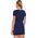 Brubeck SS1398W Koszulka damska z krótkim rękawem COMFORT MERINO granatowy XL