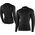 Brubeck LS1654M Bluza męska COOLER czarny M