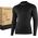 Brubeck LS1654M Bluza męska COOLER czarny L