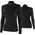 Brubeck LS1665W Bluza damska EXTREME MERINO czarny M