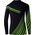 Brubeck KP1028J Komplet bielizny piłkarskiej z czapką DRY JUNIOR czarny/neonowy 128/134