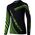 Brubeck KP1028J Komplet bielizny piłkarskiej z czapką DRY JUNIOR czarny/neonowy 164/170