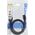 Kabel zasilający Deltaco Extension cord IEC C15, IEC C14, 1m, black