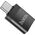 Hoco HOCO ADAPTER OTG ZE ZŁĄCZA TYP C DO USB A (ŻEŃSKI) UA17 CZARNY