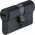 Abus DOOR CYLINDER D6XBK 30/30 BLACK