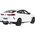 Rastar BMW X6 M biały RASTAR model 1:14 Zdalnie sterowane auto + Pilot 2,4 GHz