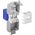 Goobay CAT 6A gniazdo Keystone RJ45, UTP, 500 MHz - Wersja kolorystyczna Niebieski