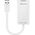 Karta sieciowa Goobay Konwerter sieciowy USB 3.0 Gigabit Ethernet