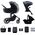 Wózek KinderKraft KINDERKRAFT stroller 3in1 PRIME 2 3IN1 MINK PRO VENEZIAN BLACK, KSPRIM02BLK300I