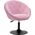 Activeshop 4Rico fotel obrotowy QS-BL12B aksamit różowe