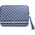Etui DKNY DKNY Sleeve DKCS14PVSHLB 14"              niebieski/blue Checkered Pattern Printed Stripes