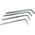 Rockforce Zestaw kluczy TORX typu L, 15 el.