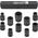 Rockforce Zestaw nasadek udarowych 1/2" 10el. (6-kątnych) (10-24mm)