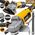 Szlifierka JCB Zestaw szlifierek kątowych 600W/2000W, 230V 115mm/230mm