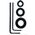 Bosch Bosch 2609255318 3tlg. Tiefenstopp-Set 3 St. (2609255318)
