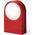 Lampka biurkowa Lexon Lexon Lucie LED clip red/red LL121R