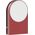 Lampka biurkowa Lexon Lexon Lucie LED clip red/red LL121R