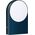 Lampka biurkowa Lexon Lexon Lucie LED clip blue/blue LL121B