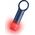 Latarka Lexon Lexon Nomaday Flash LED Keychain dark blue/LL137DB