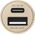Lexon Lexon Fine Tube Powerbank 2 3000 mAh gold/gold LL130D