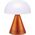 Lampa stołowa Lexon Lexon Mina Audio L LED Lamp with Bluetooth Speaker Orange/Orange LH76O1