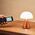 Lampa stołowa Lexon Lexon Mina Audio L LED Lamp with Bluetooth Speaker Orange/Orange LH76O1