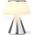 Lampa stołowa Lexon Lexon Luma M LED lamp silver/silver LH87MAP
