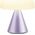 Lampa stołowa Lexon Lexon Mina M LED lamp purple LH64LL