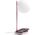 Lampa stołowa Lexon Lexon Bubble Lamp LED lamp with inductive charger 15W light pink LH70LP