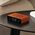 Lampa stołowa Lexon Lexon Flip Premium Double-sided Alarm Clock Orange/Orange LR152O1