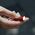 Lexon Lexon Nomaday Keychain with flashlight dark red LL136DR