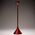 Lampa stołowa Lexon Lexon Steli Dome table lamp dark red LH95D-DR