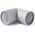 Głośnik Lexon Lexon Ray Speaker Magnetic Bluetooth Speaker Set Aluminum/Aluminum LA132RA3
